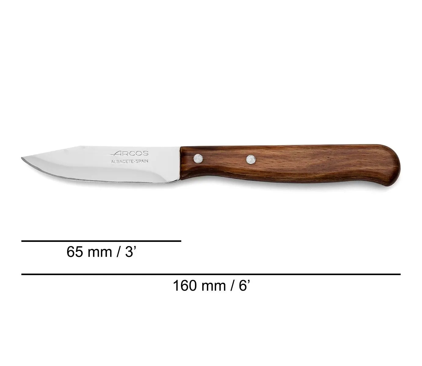 PARING KNIFE 65 MM. BOX - LATINA