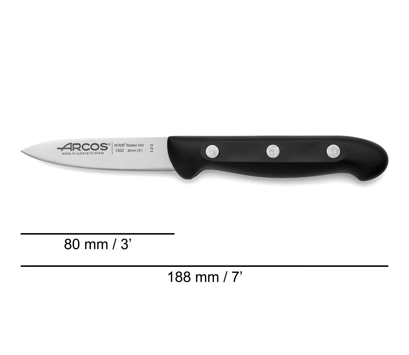PARING K. 80 MM. BLISTER - MAITRE