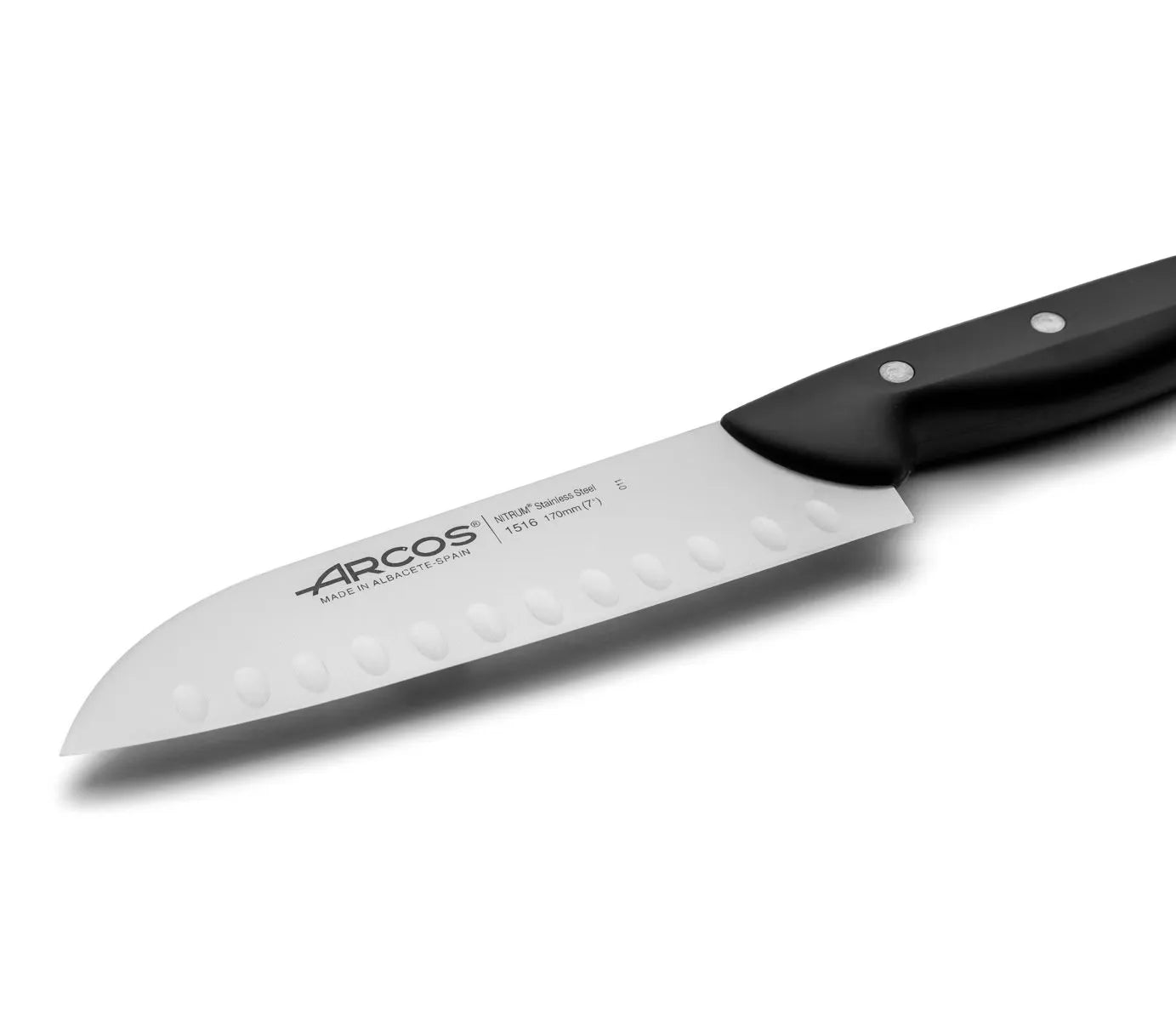 SANTOKU K. GRANTON EDGE 170 MM. BLISTER - MAITRE