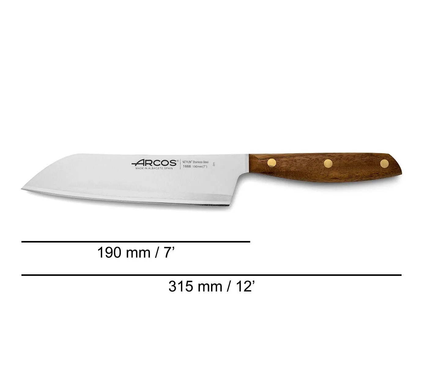 SANTOKU K. 190 MM. CASE - NORDIKA