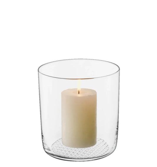 Market Planter/Vase/Lantern H16cm Clear