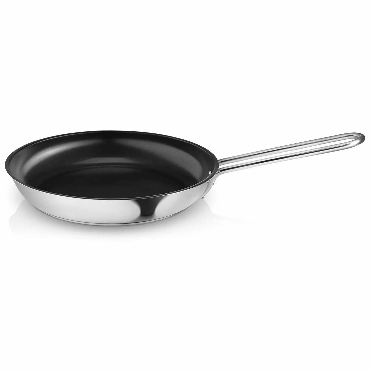Stainless steel frying pan - 28 cm - ceramic Slip-Let®️ non-stick