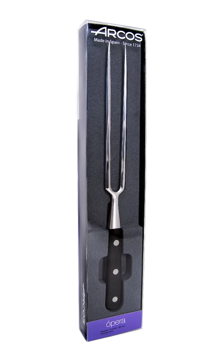 CARVING FORK 180 MM. CASE - OPERA