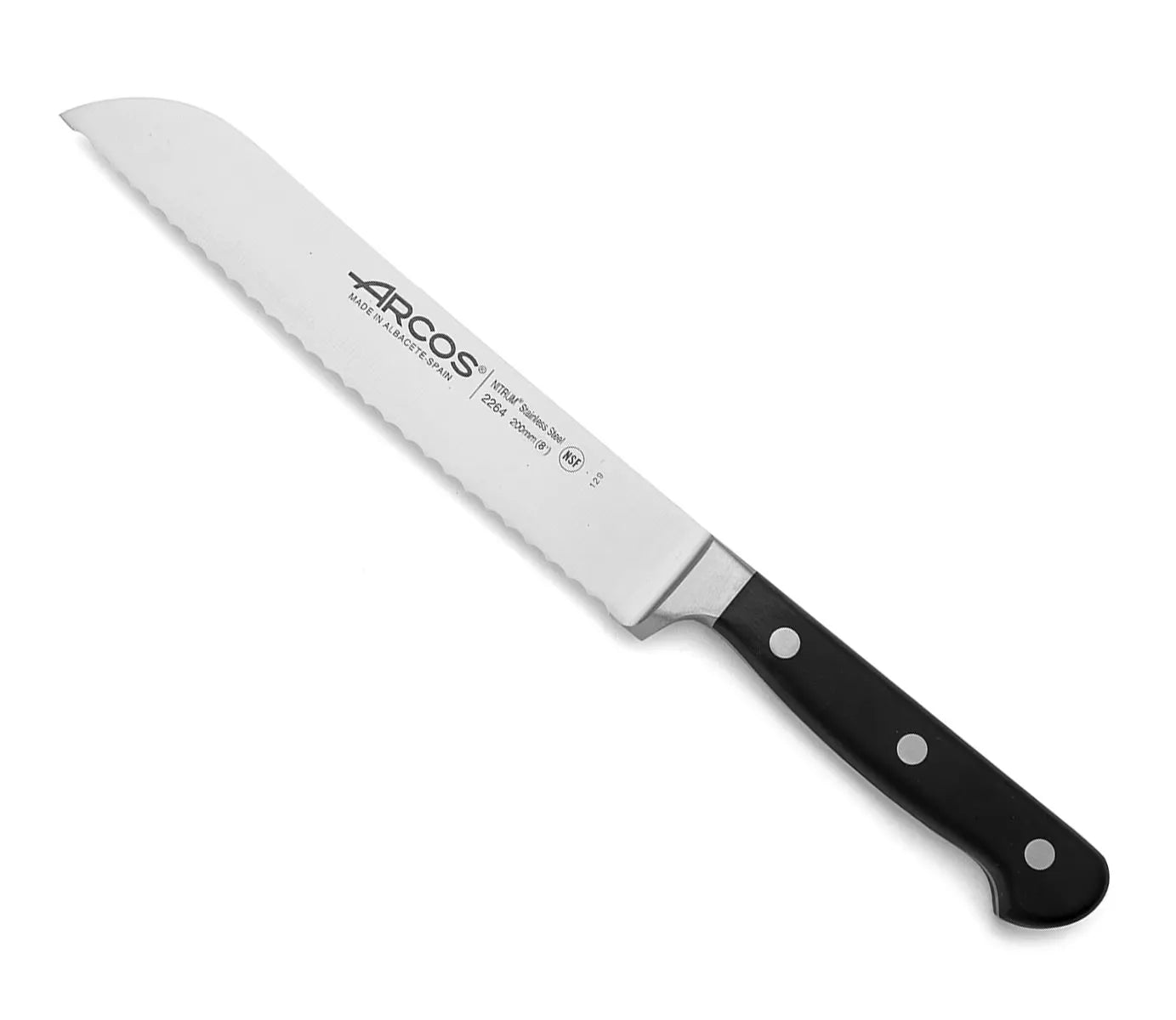 BREAD K. SERRATED 180 MM. CASE - OPERA.."