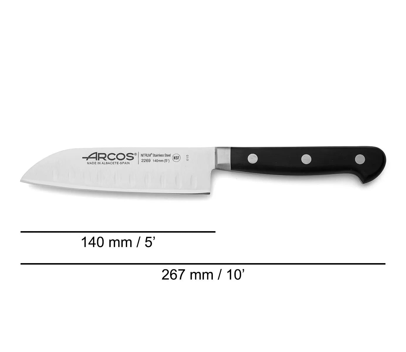 SANTOKU K. GRANTON EDGE 140 MM. CASE - OPERA