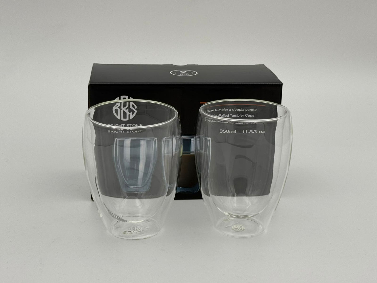 Double Wall Glass, Capacity: 350 ml, 2 pcs/set