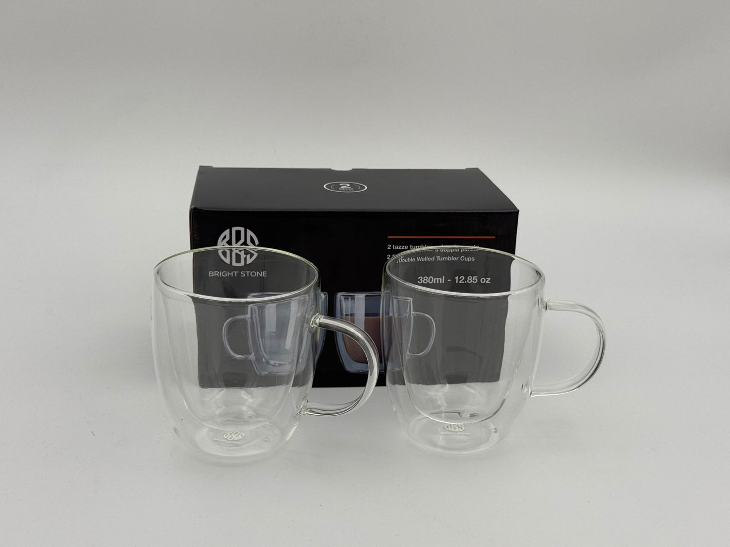 Double Wall Glass, 380 ml, 2 pcs/set