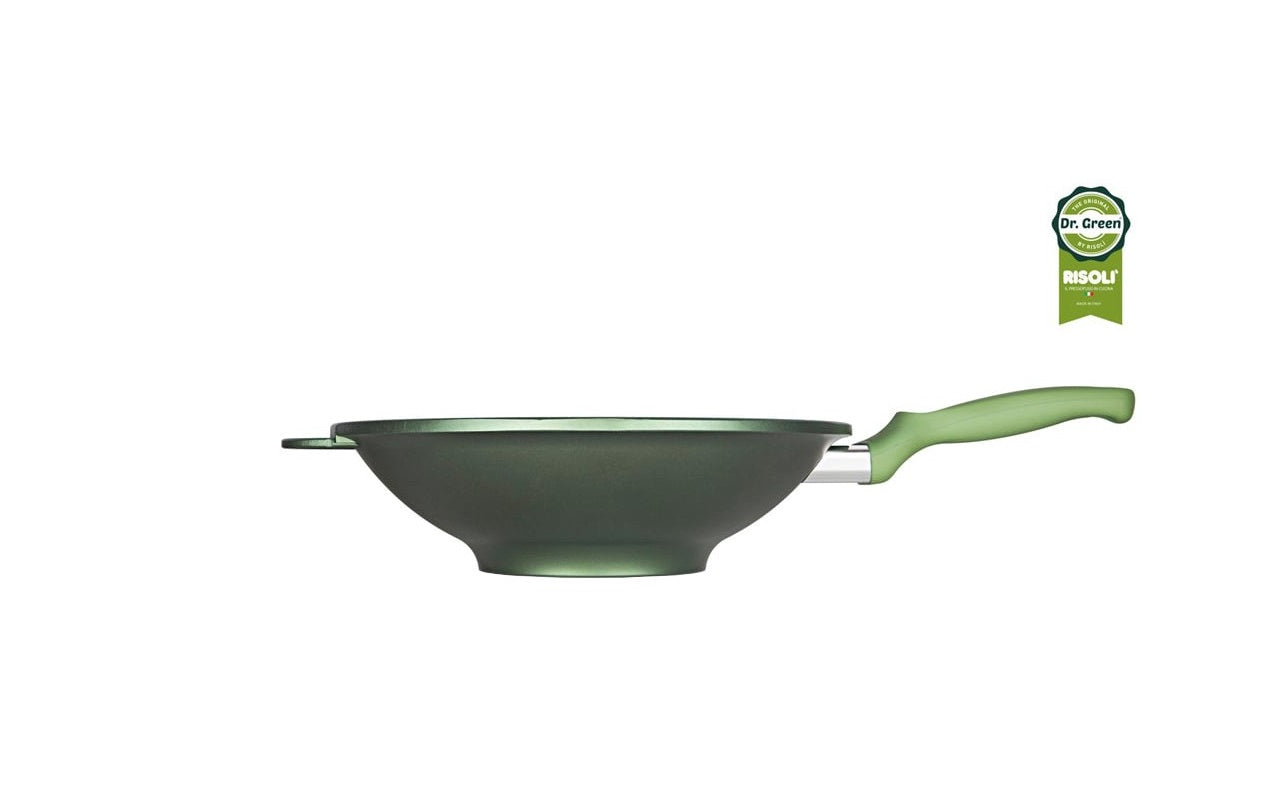 "Dr Green" Wok 30cm Green Stone