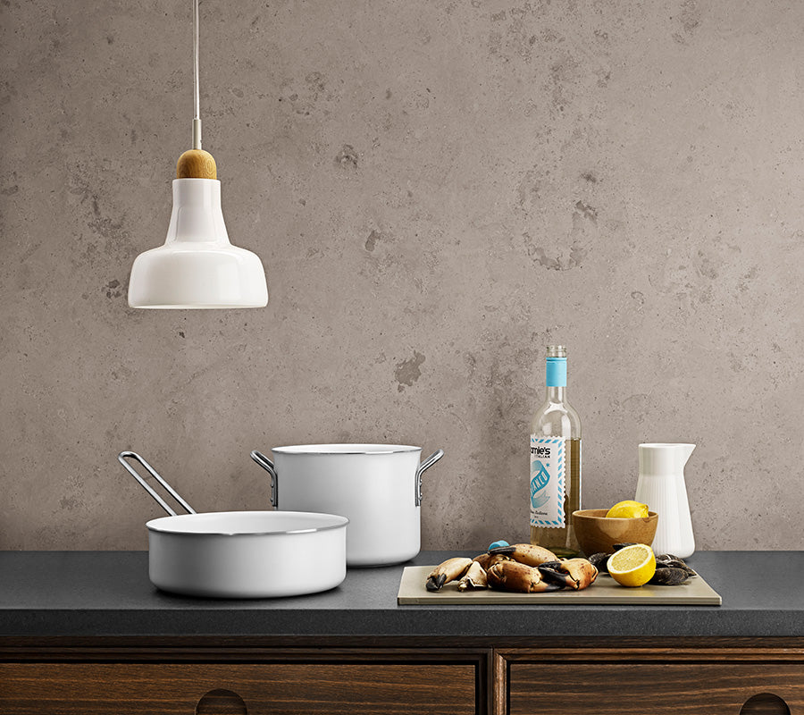 Sauté Pan - 24cm - White Line - Eva Solo