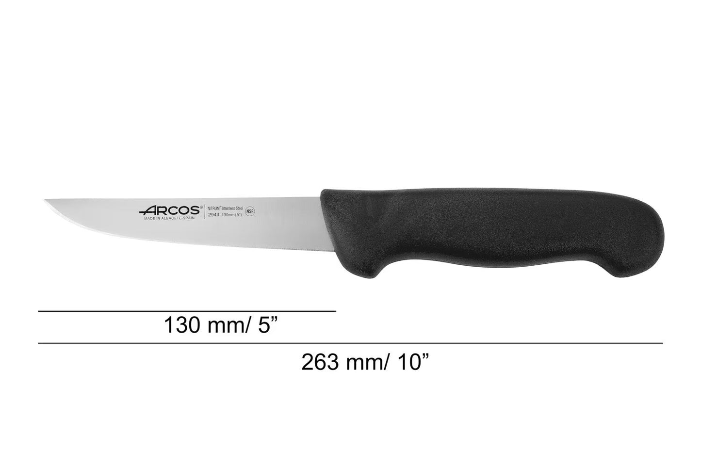 BONING K. BLACK 130 MM. D. SLEEVE - 2900, Arcos