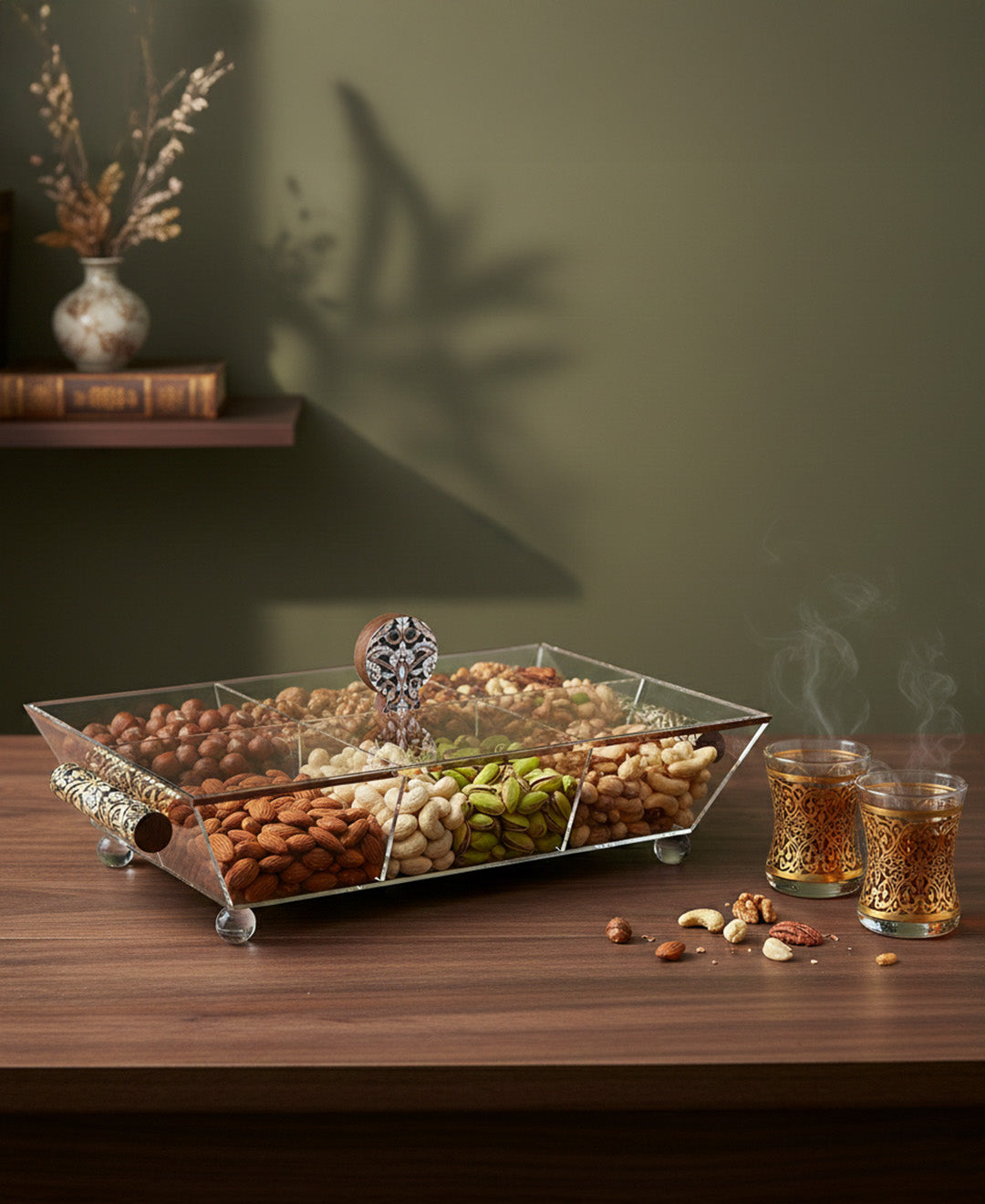 Sweets Box with 6 Compartments