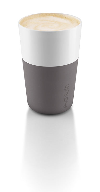 Cafe Latte Cup - 2pcs - Grey - Eva Solo