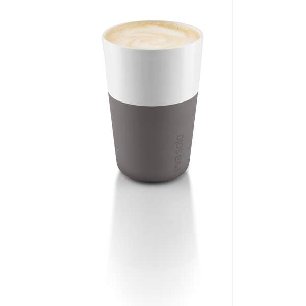 Cafe Latte Cup - 2pcs - Grey - Eva Solo