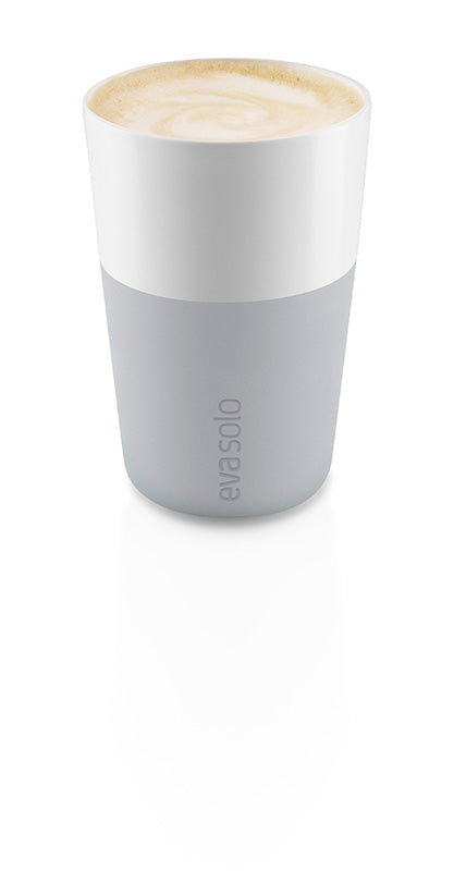 Cafe Latte Cup - 2pcs - Marble Grey - Eva Solo