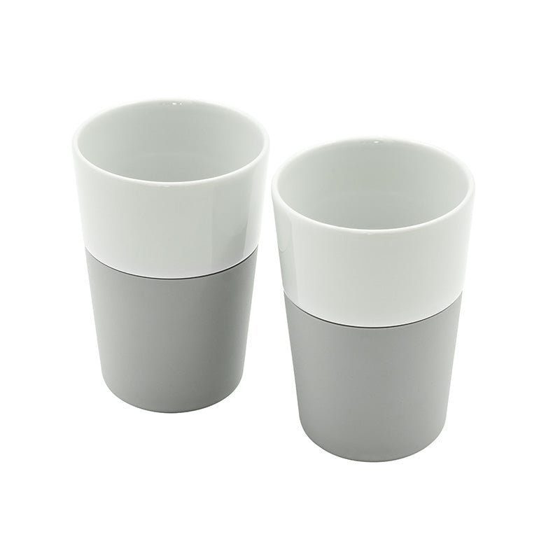 Cafe Latte Cup - 2pcs - Marble Grey - Eva Solo