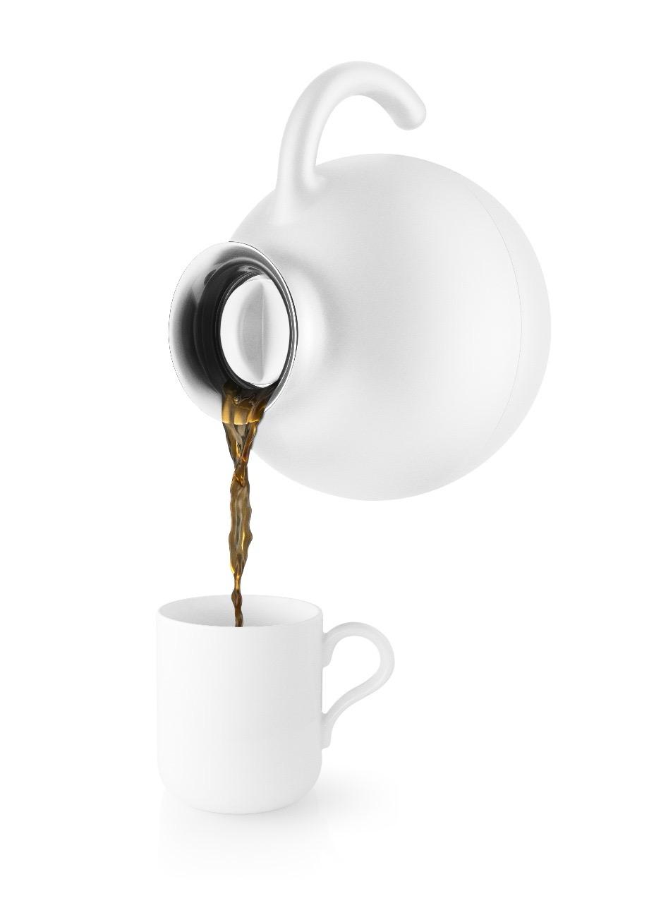 Vacuum Jug Globe 1L - White - Eva Solo