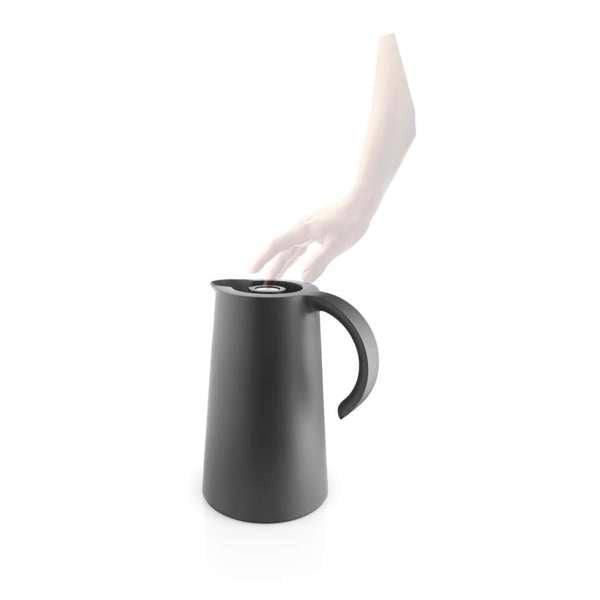 Rise Vacuum Jug - 1.0L - Black - Eva Solo