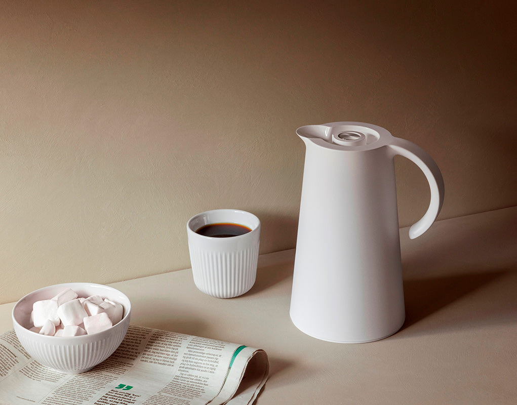 Rise Vacuum Jug - 1.0L - White - Eva Solo