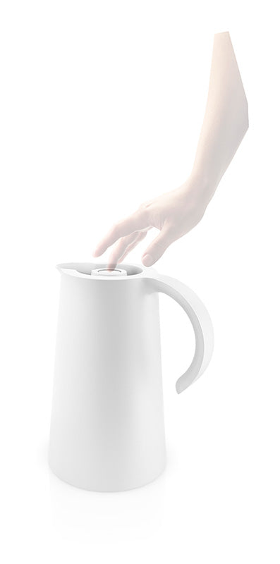 Rise Vacuum Jug - 1.0L - White - Eva Solo