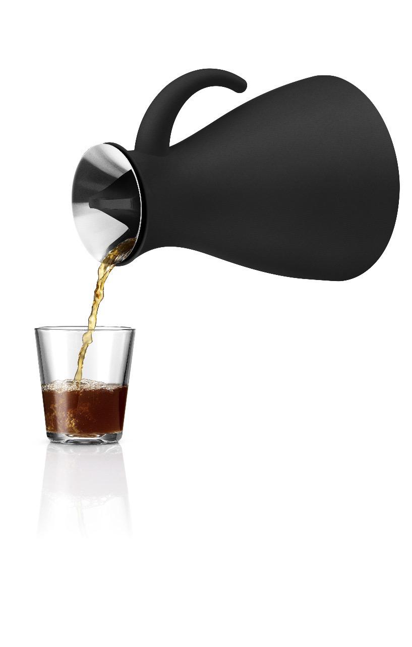 Vacuum Jug 1L - Black matt - Eva Solo