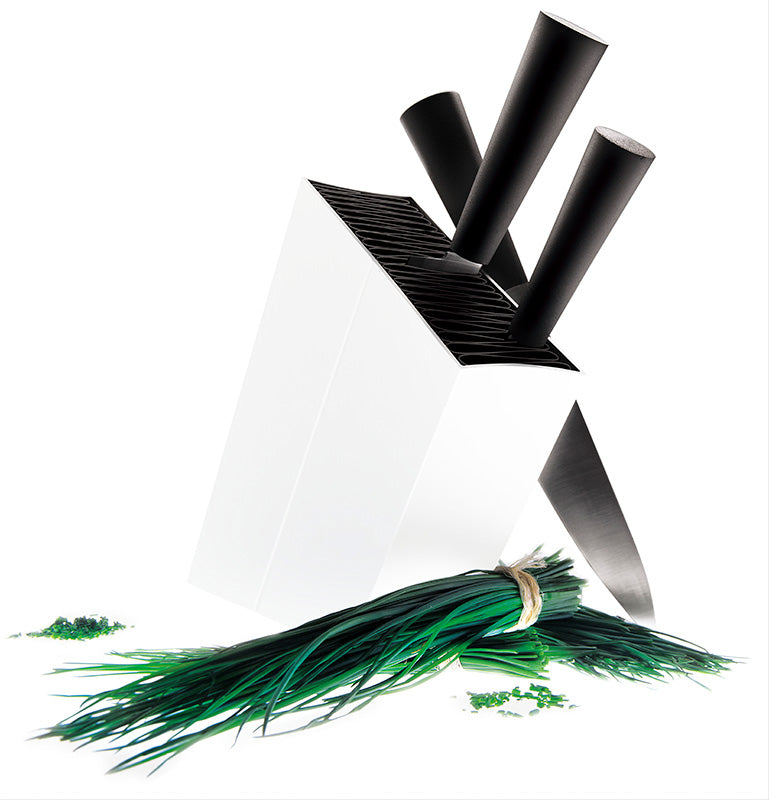 Knife Stand Angled - White - Eva Solo