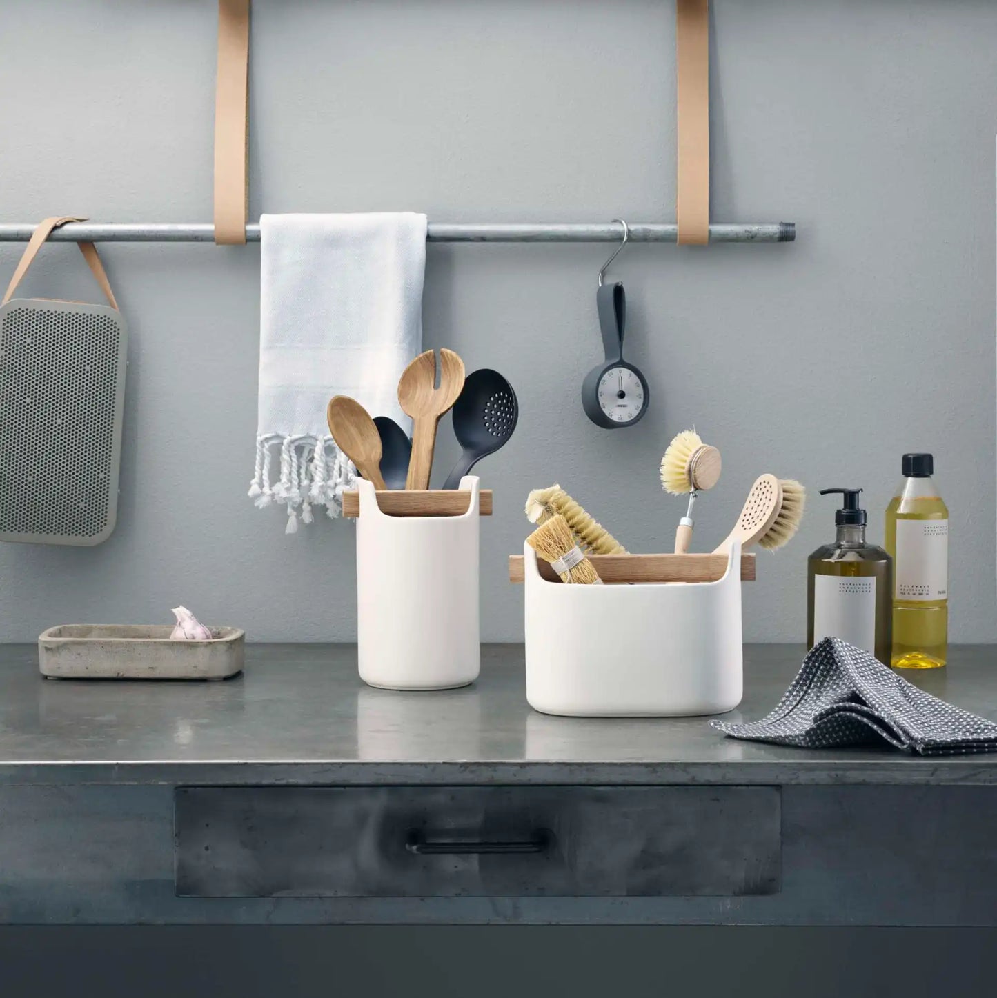 Toolbox W/Spoon - H15 - White