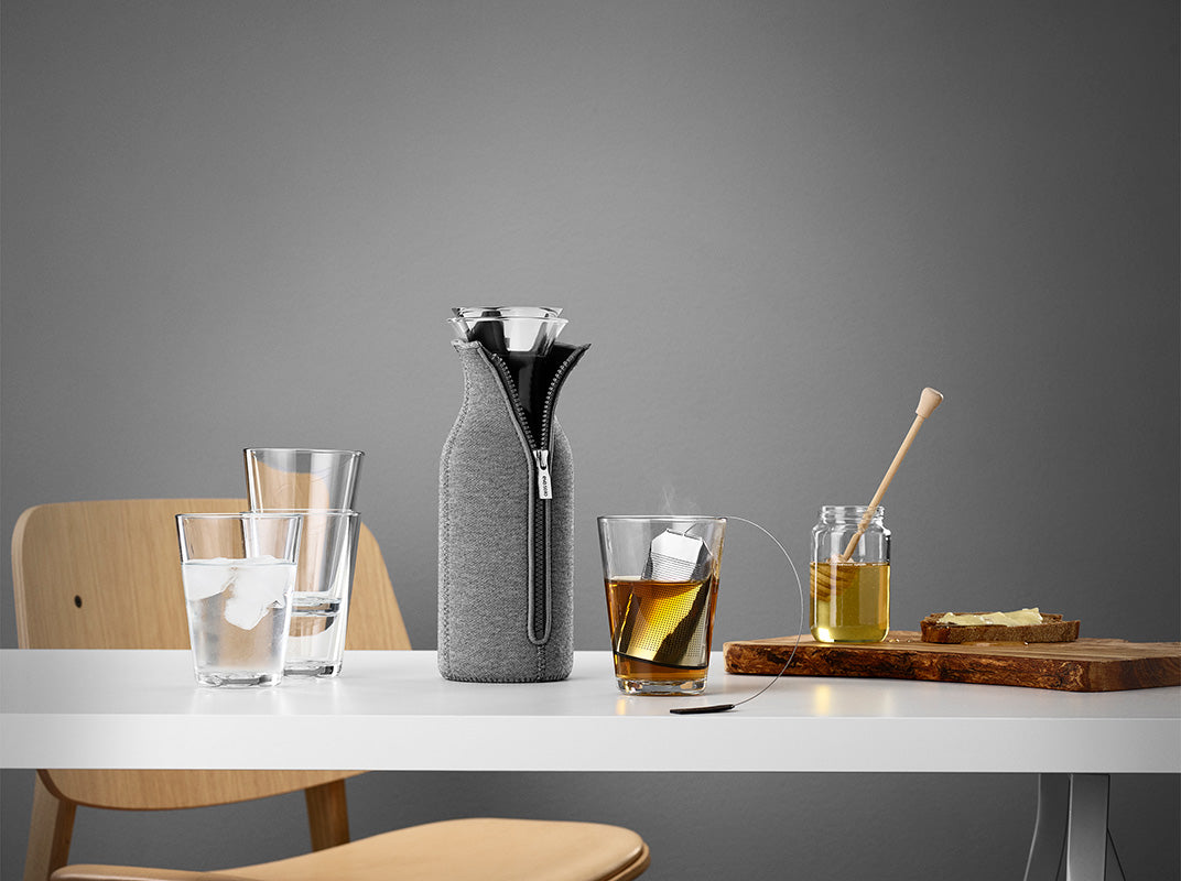 Fridge Carafe 1.0L Dgrey Woven - Eva Solo