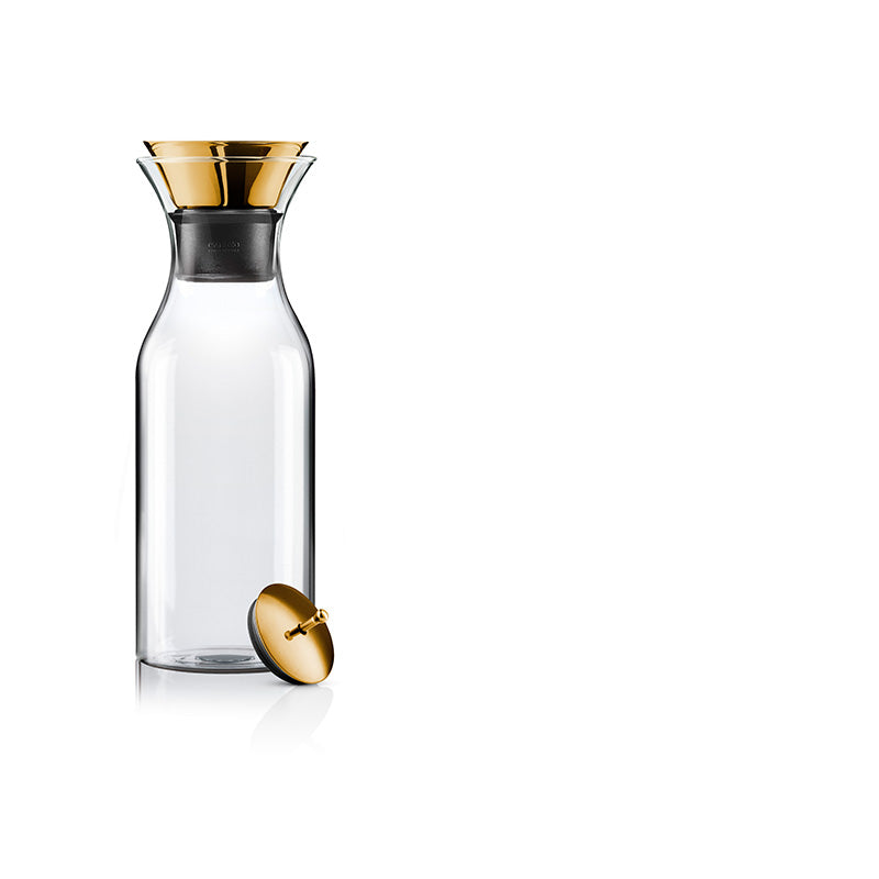 Fridge Carafe 1.0L - Fliptop Lid Brass - Eva Solo