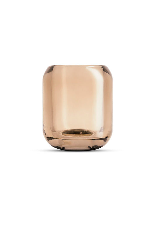 2 Acorn Tealight Holder Amber - Eva Solo