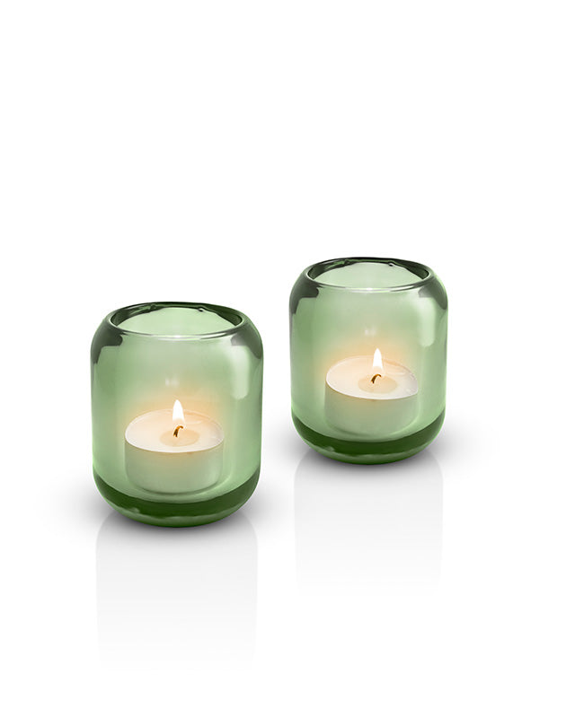 2 Acorn Tealight Holder Pine - Eva Solo