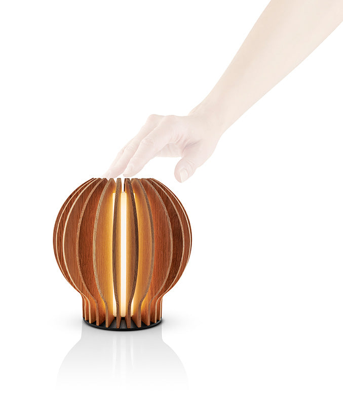 Radiant Round LED Lamp Oak - Eva Solo