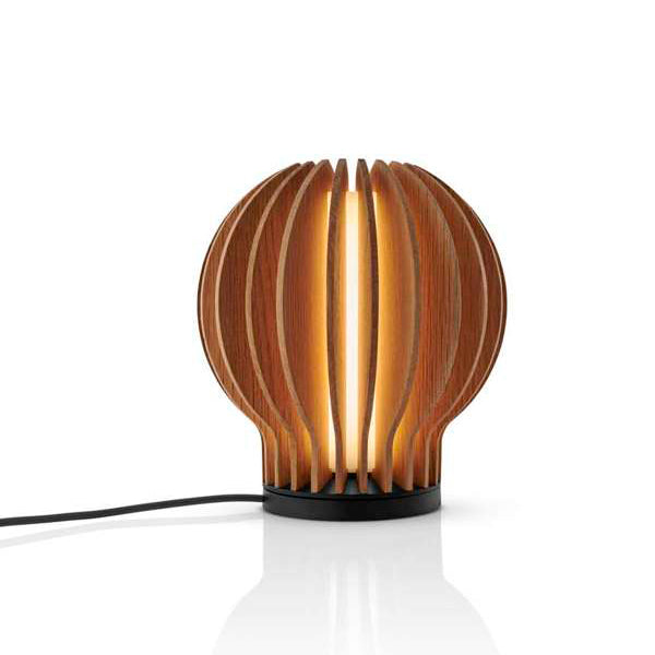 Radiant Round LED Lamp Oak - Eva Solo
