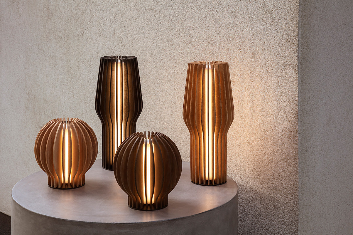 Radiant round LED Lamp Smoked - Eva Solo