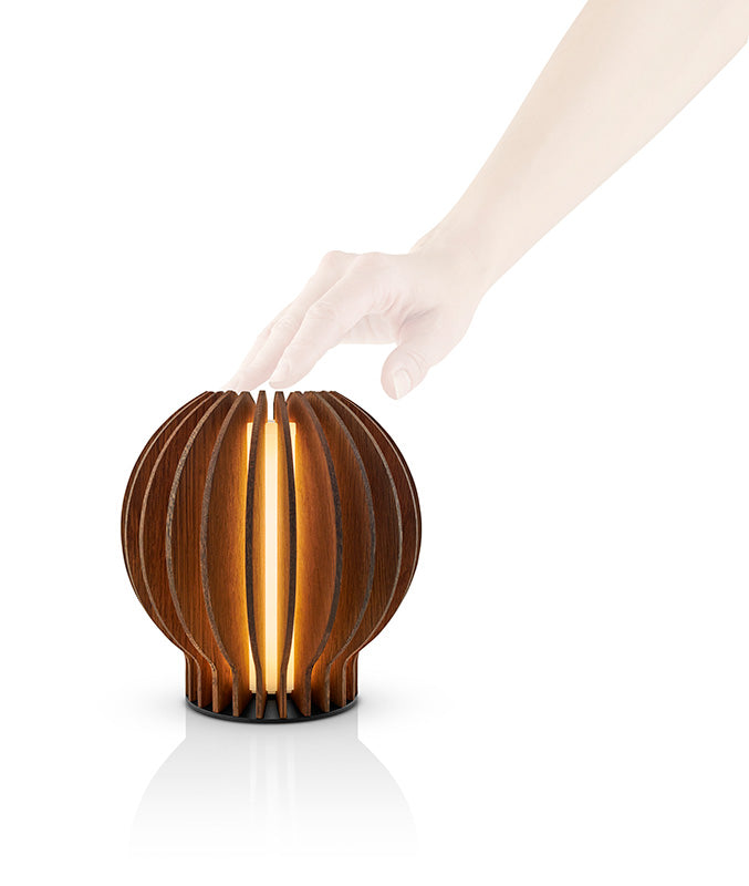 Radiant round LED Lamp Smoked - Eva Solo