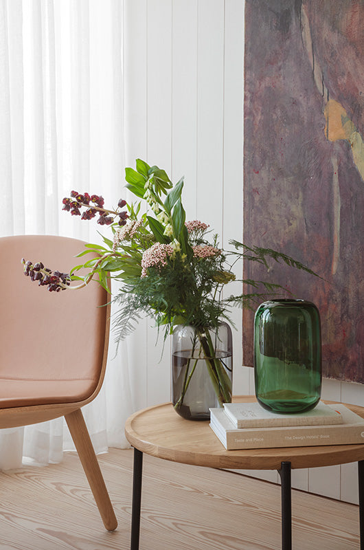 Acorn Vase H22 Stone - Eva Solo