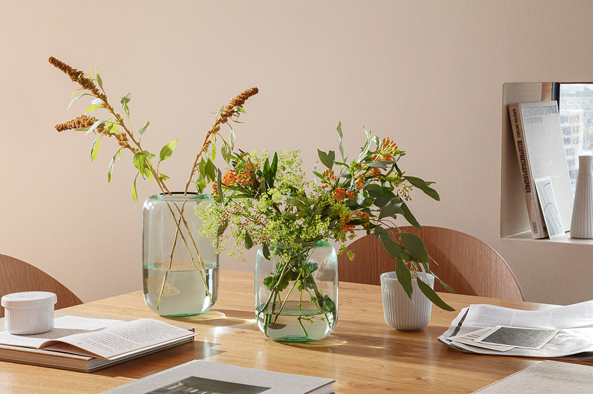 Acorn Vase H16.5 Mint Green - Eva Solo