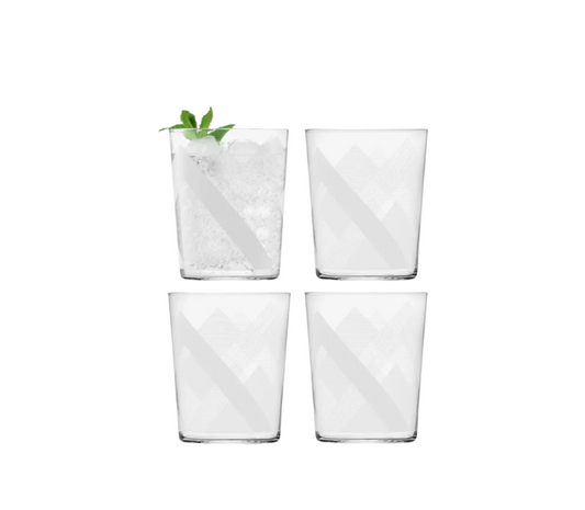 Peaks Tumbler 560ml Frost x 4