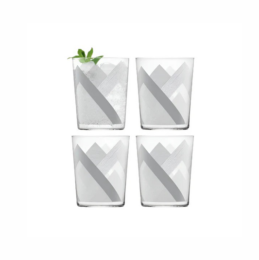 Peaks Tumbler 560ml Graphite x 4