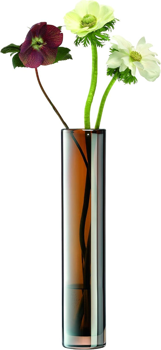 Epoque Vase H30cm Amber/Lustre