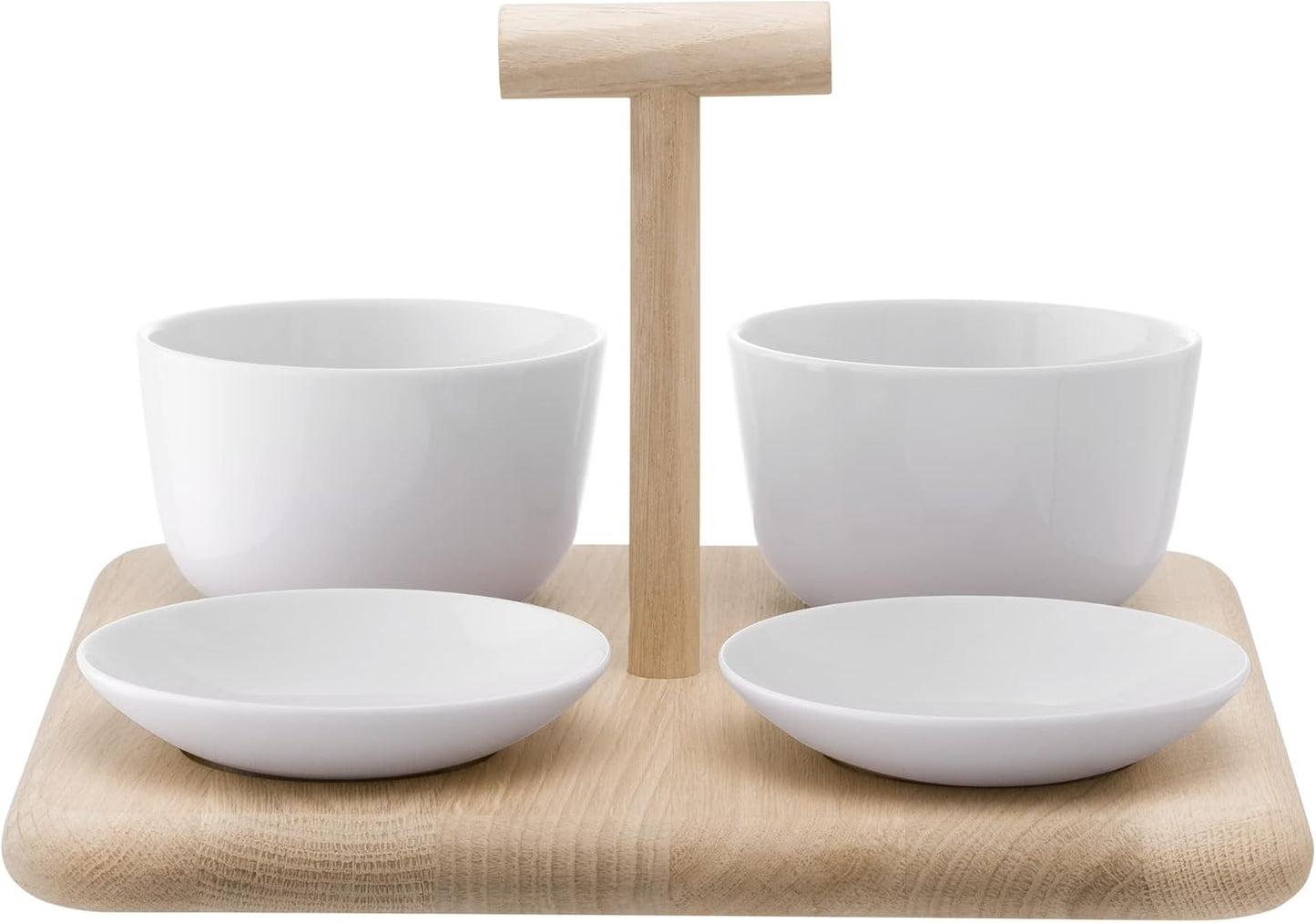 Dine Quad Set & Oak Base L26cm W26cm