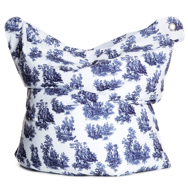 Fashion Bull - Toile de Jouy - Material : Polyester Fabric B130 x H 190 cm