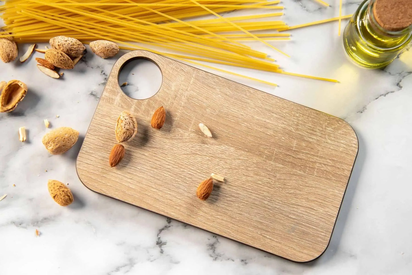 CUTTING BOARD NATURAL 240X140 MM. BOX - TABLAS