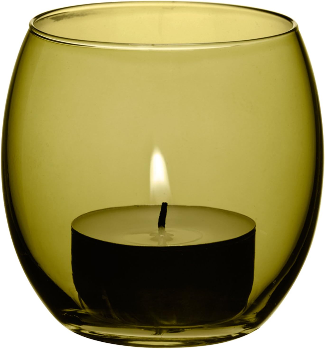 Coro Tealight Holder H6.5cm Leaf Assorted x 4