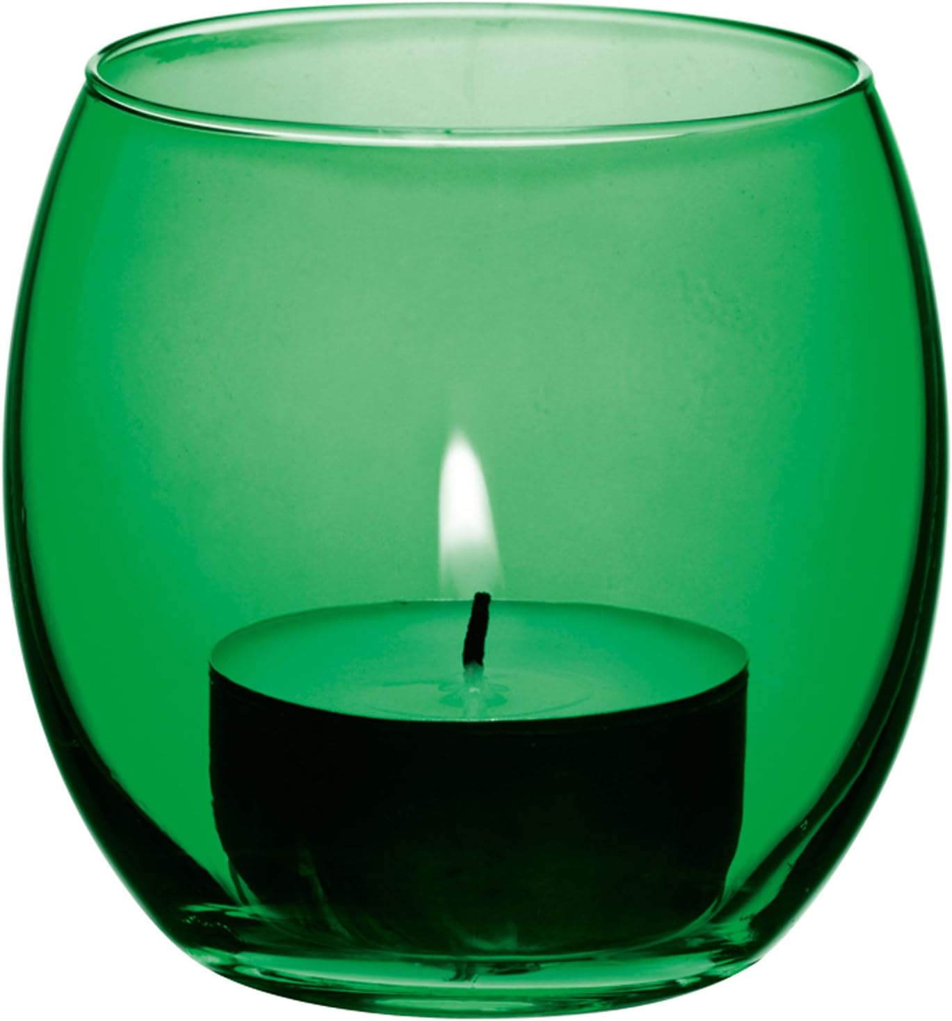 Coro Tealight Holder H6.5cm Leaf Assorted x 4