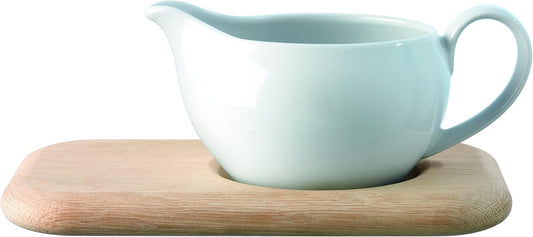 Dine Sauce Boat & Oak Stand 450ml
