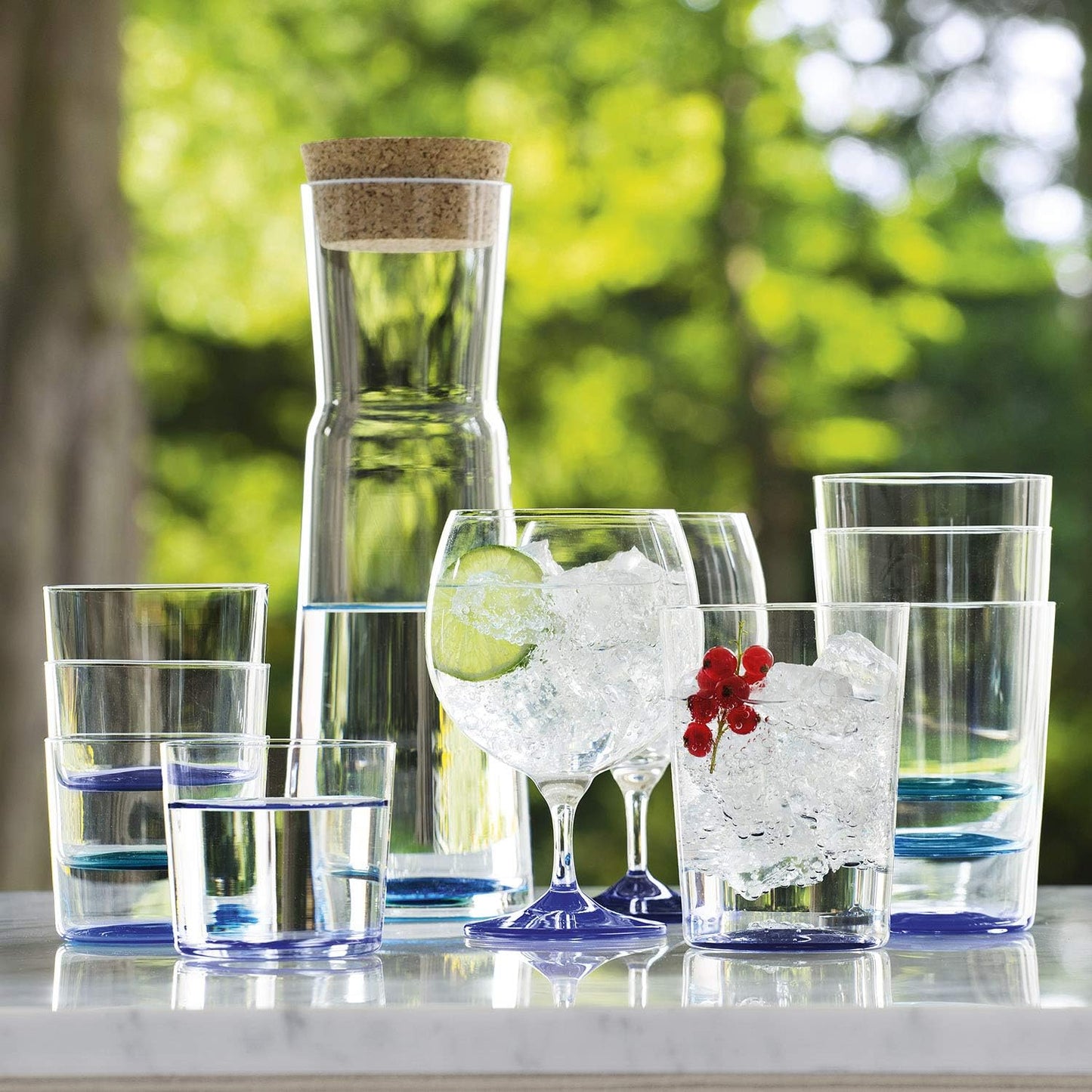 Coro Tumbler (Large) 560ml Lagoon Assorted x 4