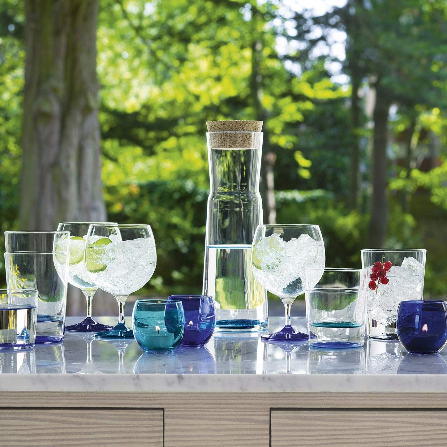 Coro Tumbler (Large) 560ml Lagoon Assorted x 4