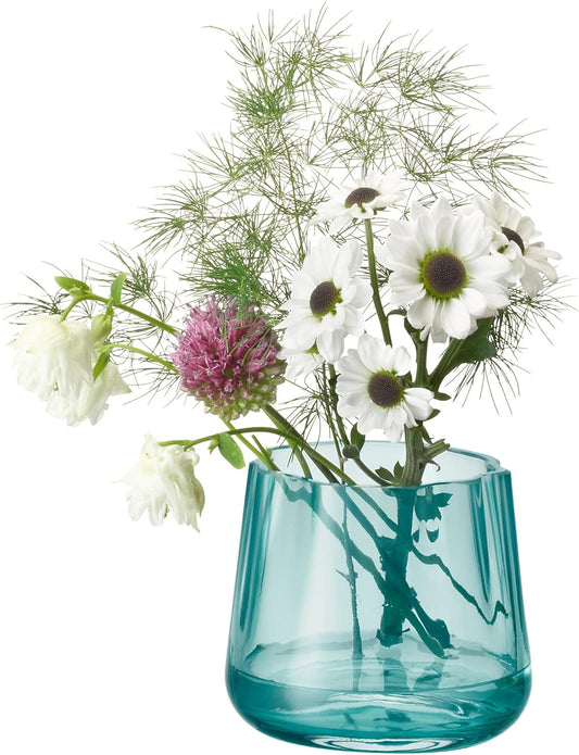 Lagoon Tealight Holder/Vase H8cm Sea Green