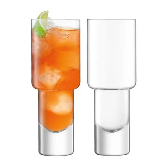 Vodka Mixer Glass 240ml Clear x 2