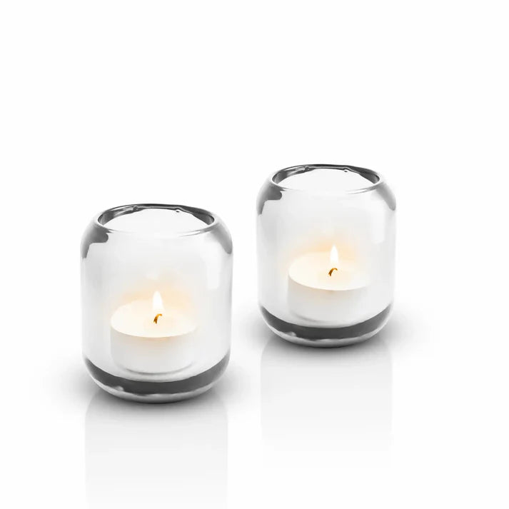 Acorn tealight holder set of 2 pcs